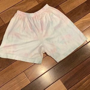 Handmade tie dye shorts